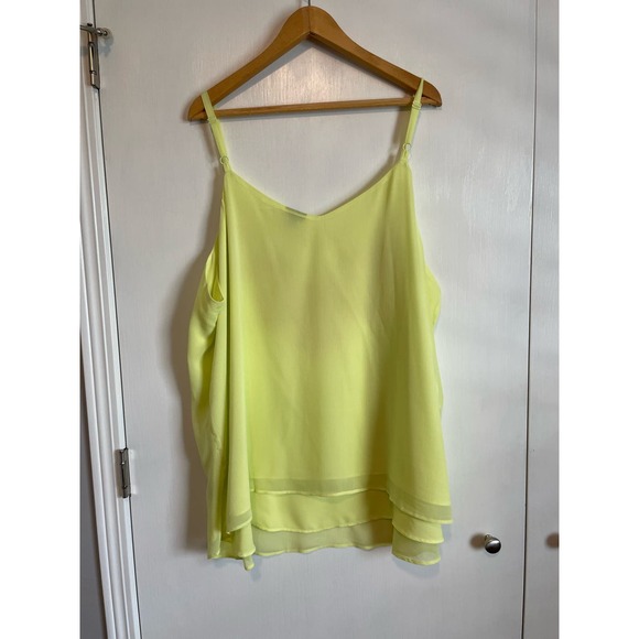 Torrid Sophie Chiffon Embroidered Swing Cami sleeveless lightweight 5X - Picture 2 of 7